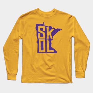 Skol Minnesota - Yellow Long Sleeve T-Shirt